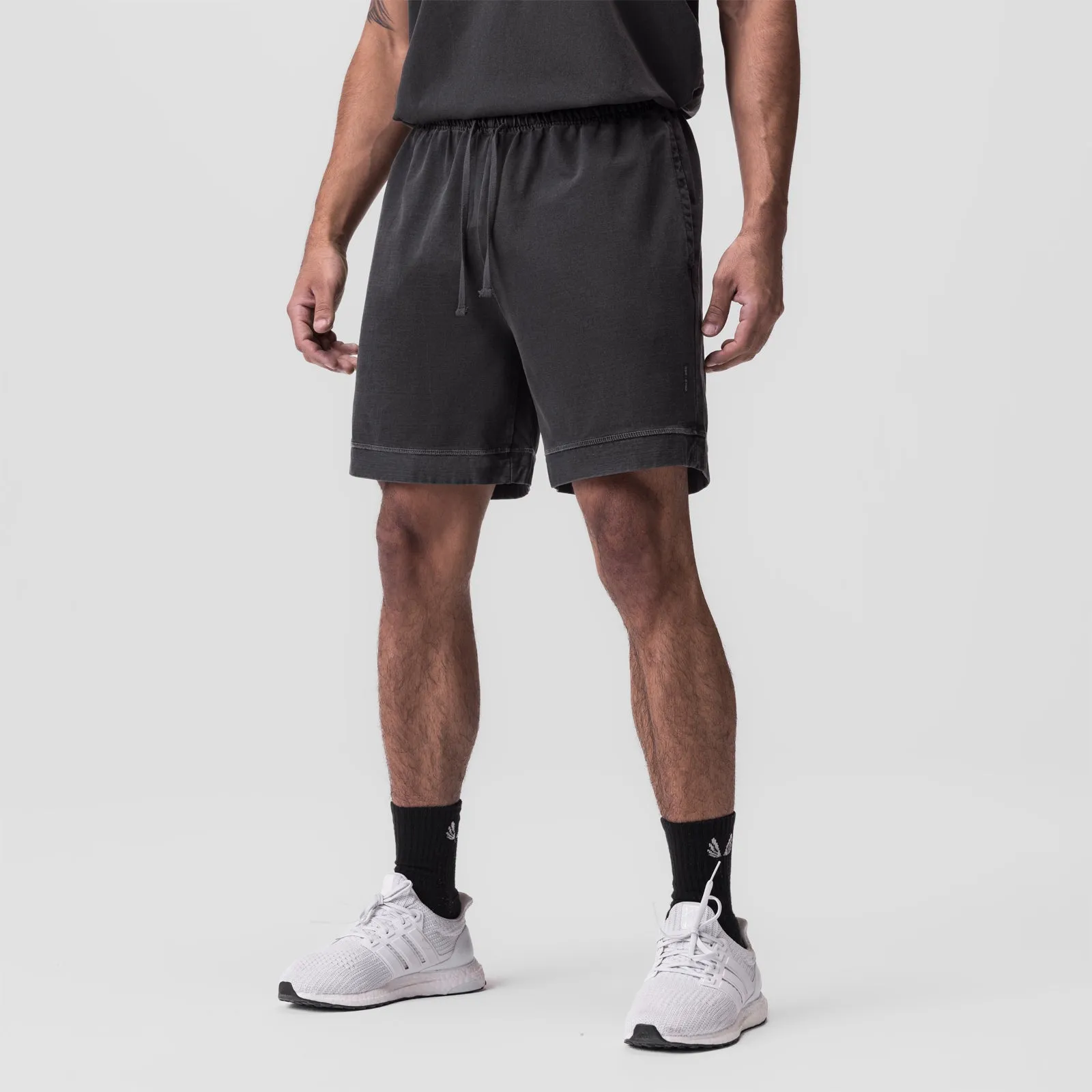 0782. Tech Essential™ Sweat Short  - Faded Grey