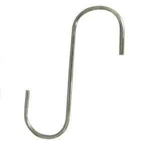 (1) 5 Steel S-Hook For Various Household and Yard & Garden Applications