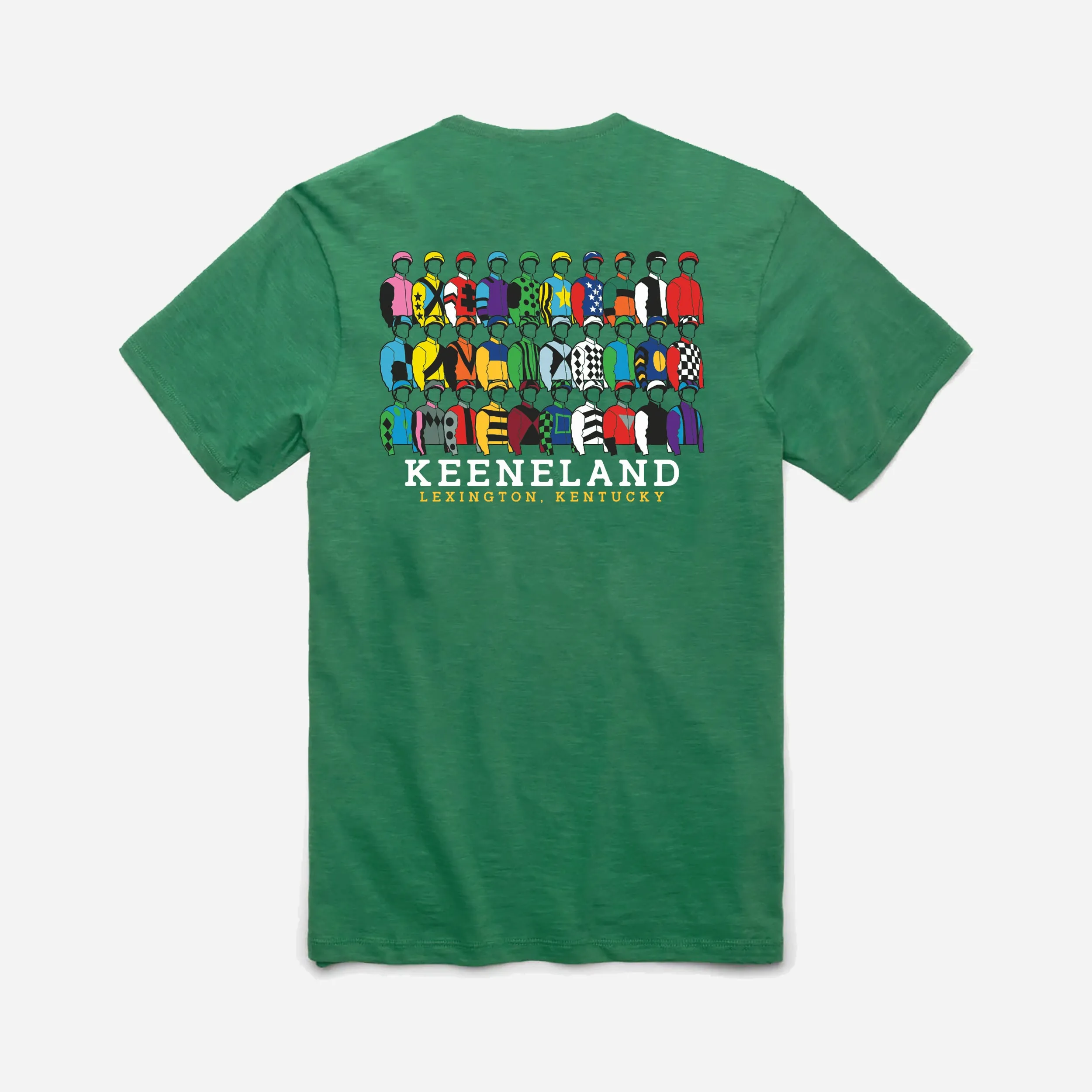 Ahead Keeneland Jockey Silks Tee