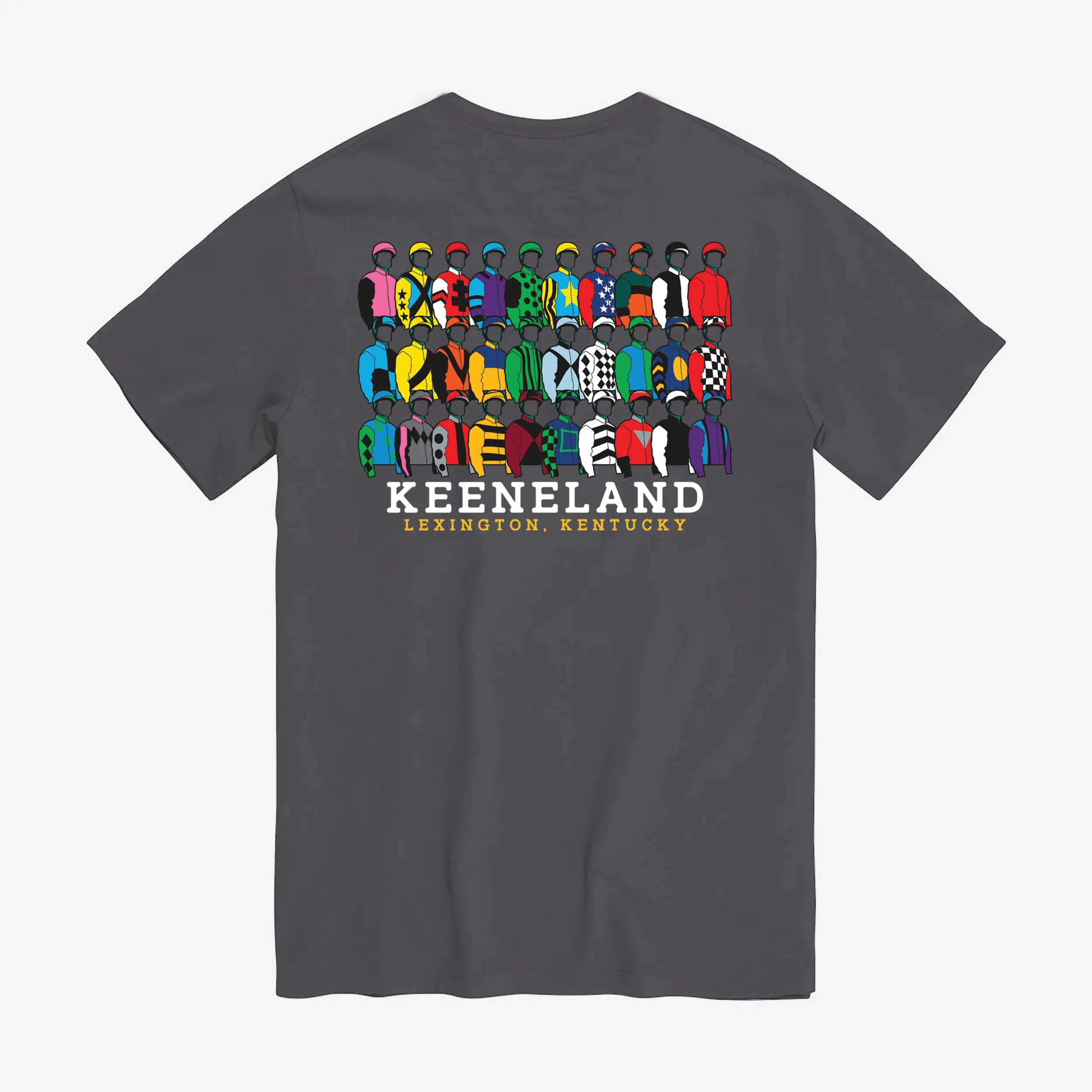 Ahead Keeneland Jockey Silks Tee