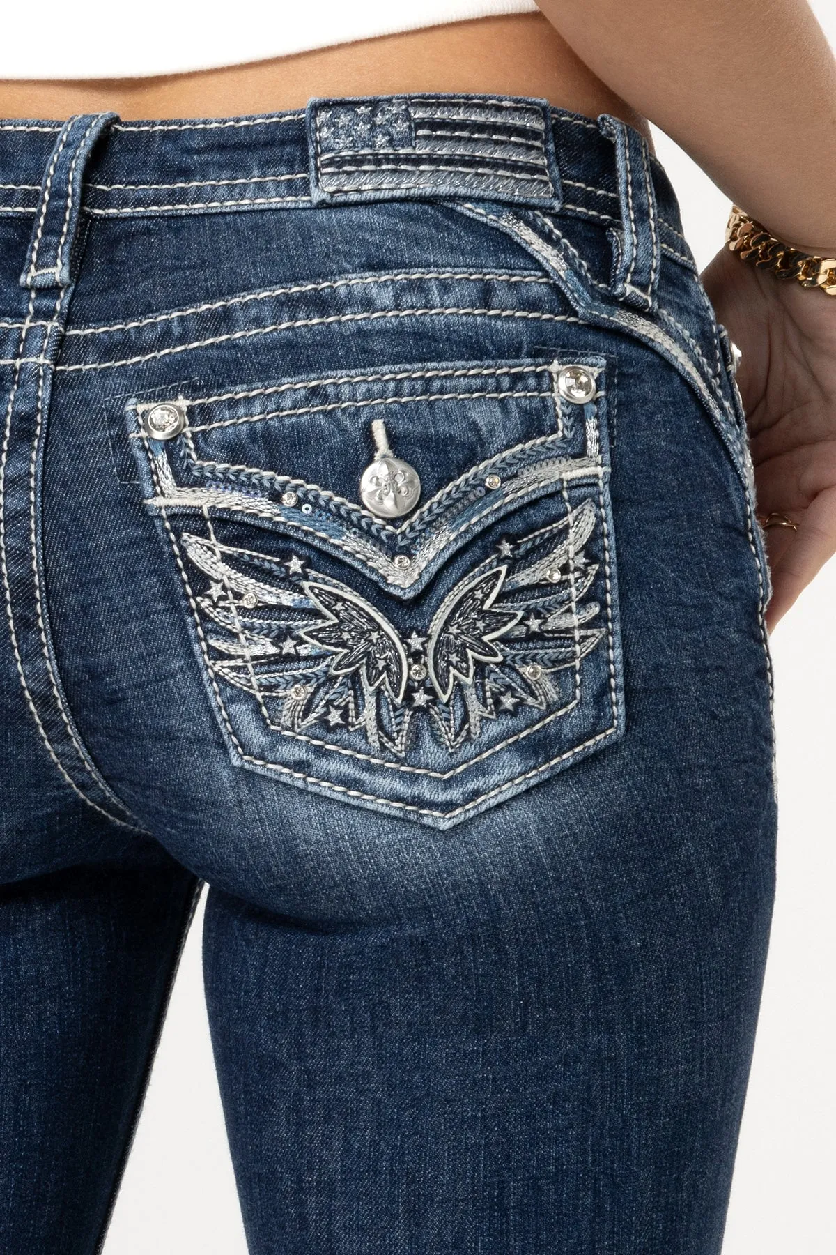 Angel Ever After Bootcut Jeans