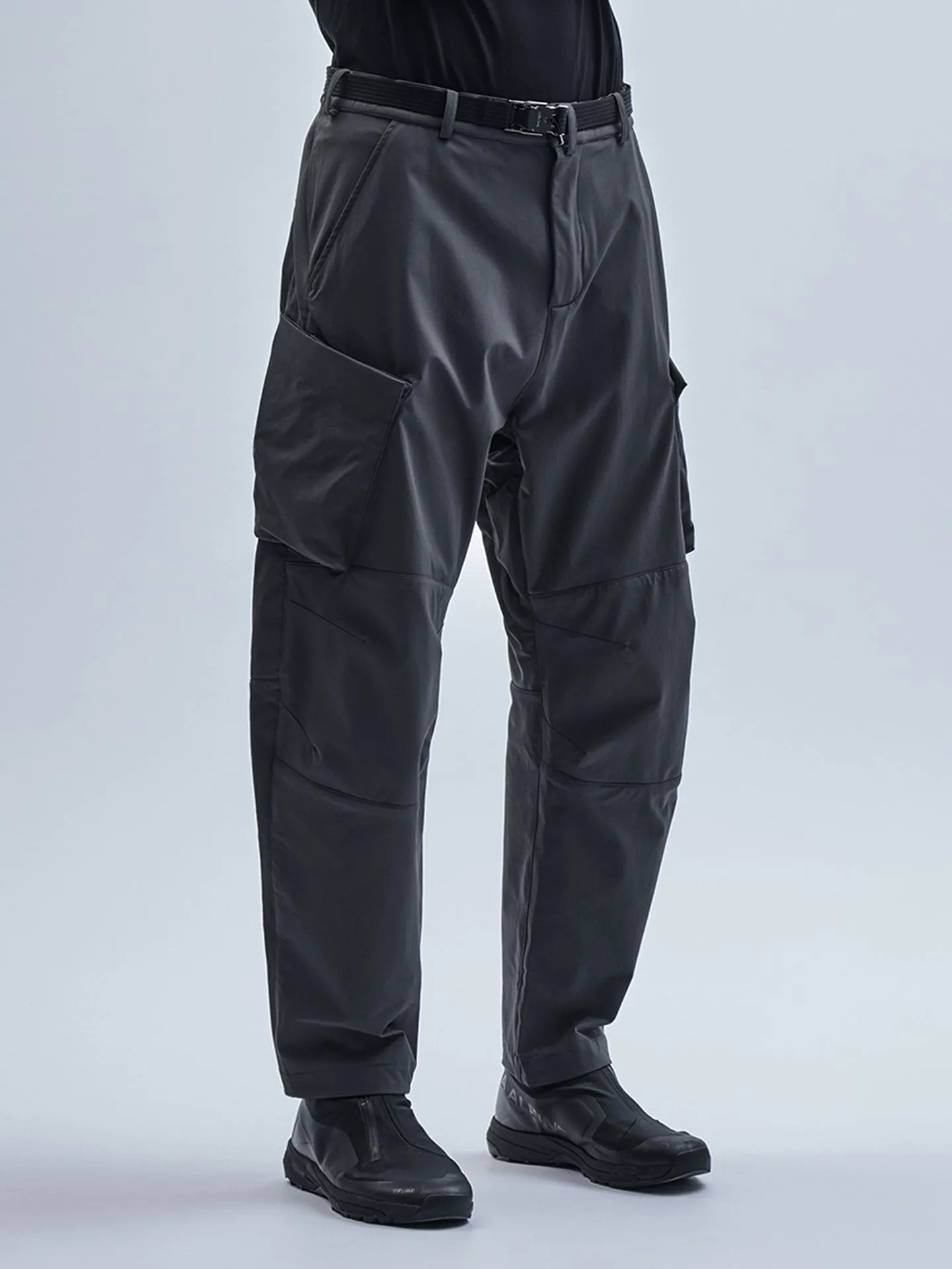 arrate cargo pants schoeller dryskin iron grey