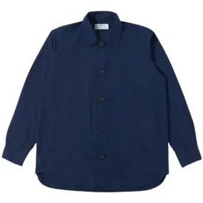 Camicie casual Uomo Universal Works - Travail Shirt - Blu