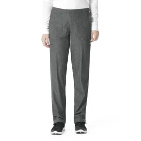 Carhartt Force Liberty Women's Flat Front Straight Leg Scrub Pant - Charcoal Heather