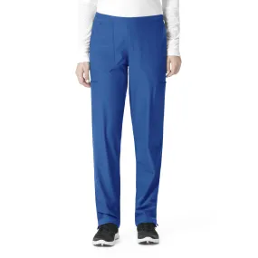 Carhartt Force Liberty Women's Flat Front Straight Leg Scrub Pant - Royal