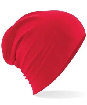 Classic Red - Hemsedal cotton slouch beanie