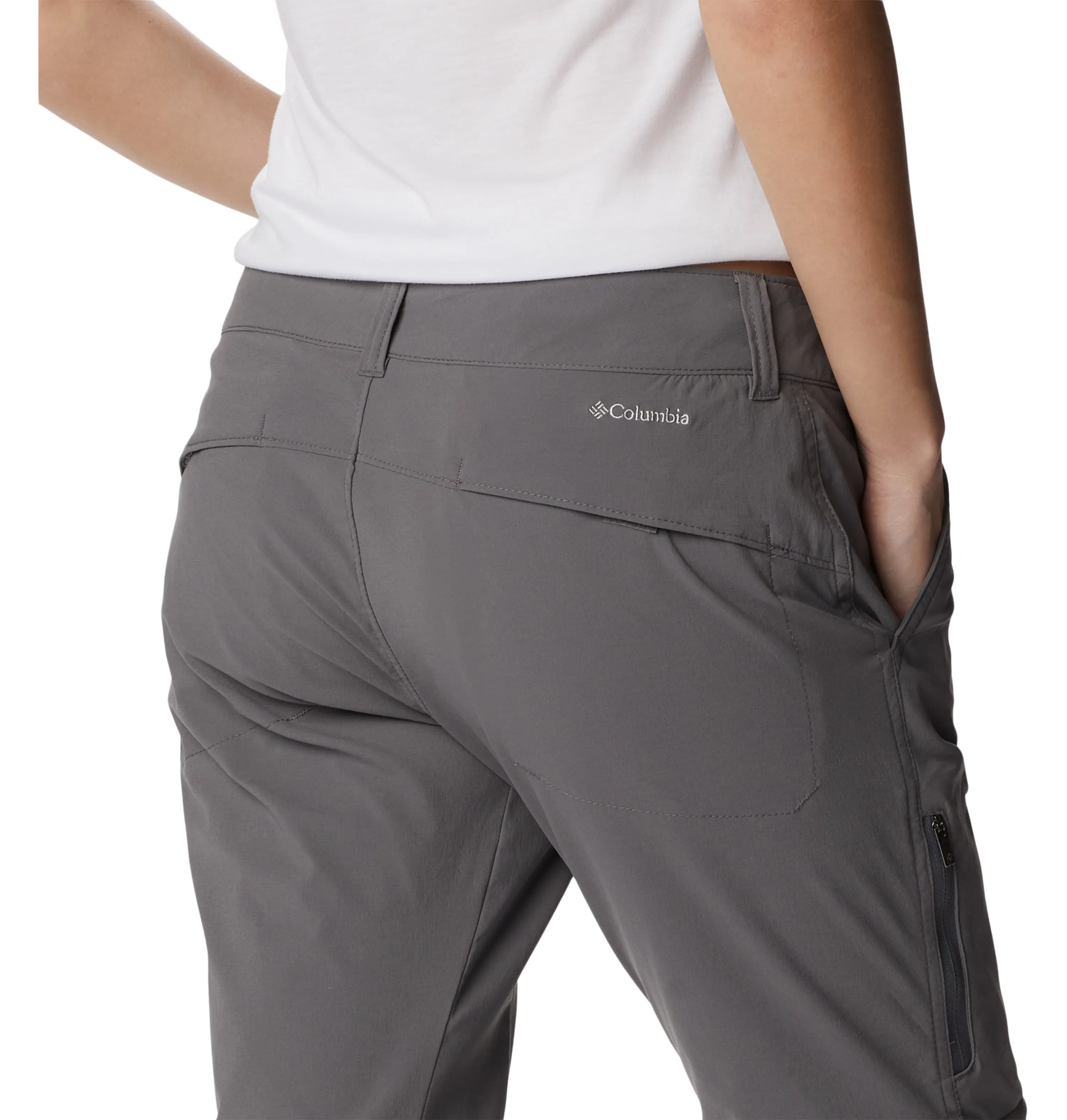 Columbia Women's Saturday Trail II EU Convertible Trousers (City Grey)