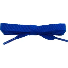 Cotton Flat 3/8 - Royal Blue (2 Pair Pack) Shoelaces