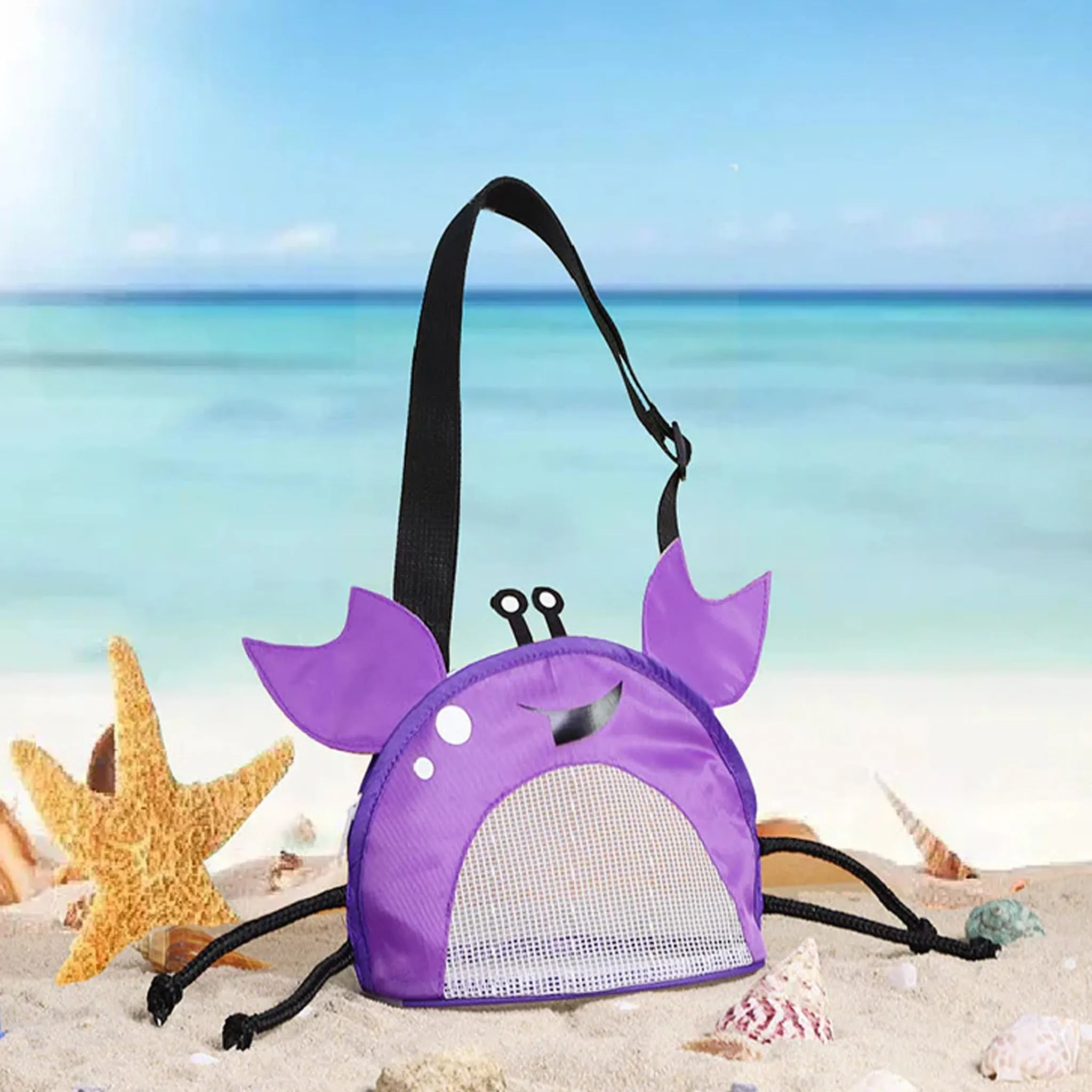 Crab Beach Bag - Assorted Colors