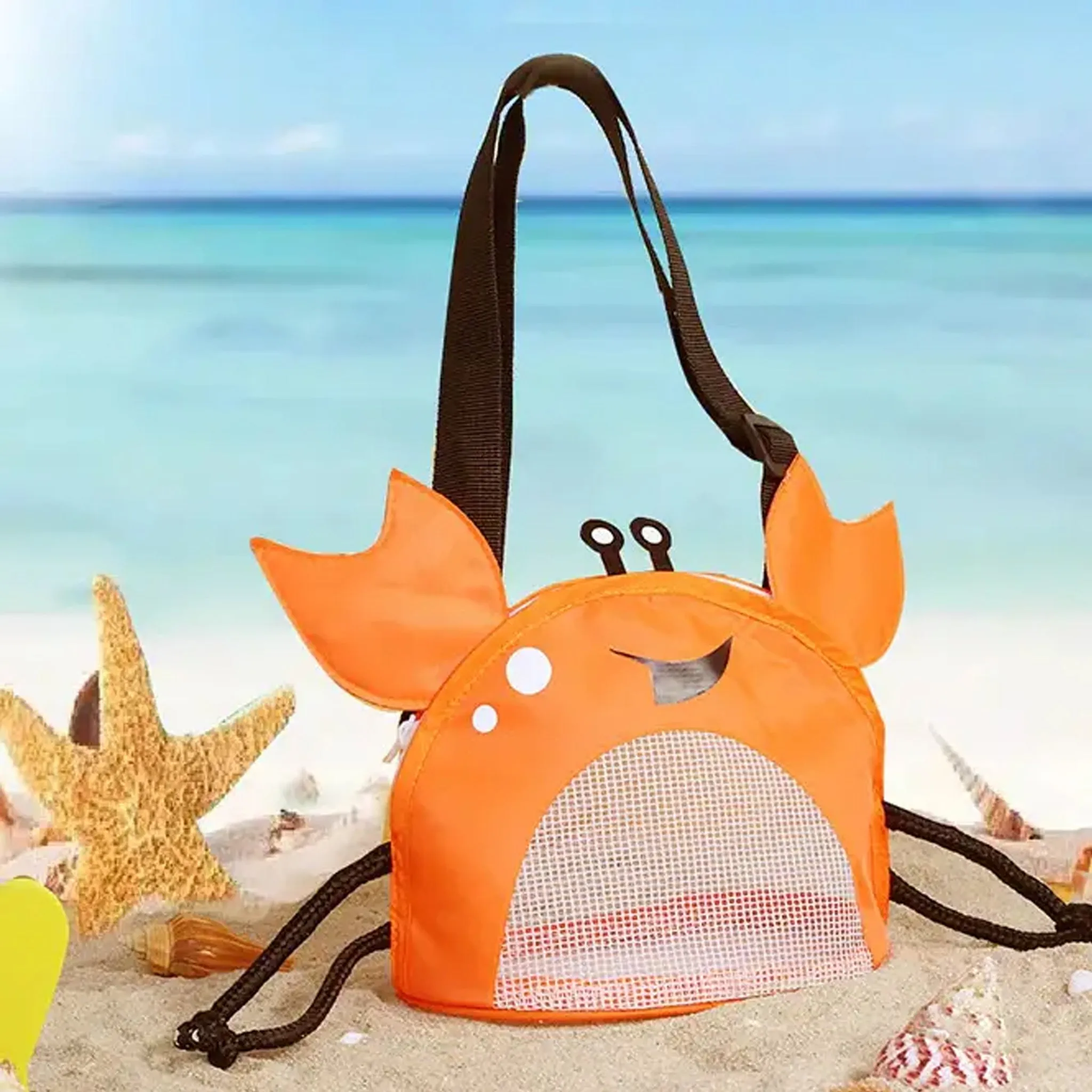 Crab Beach Bag - Assorted Colors