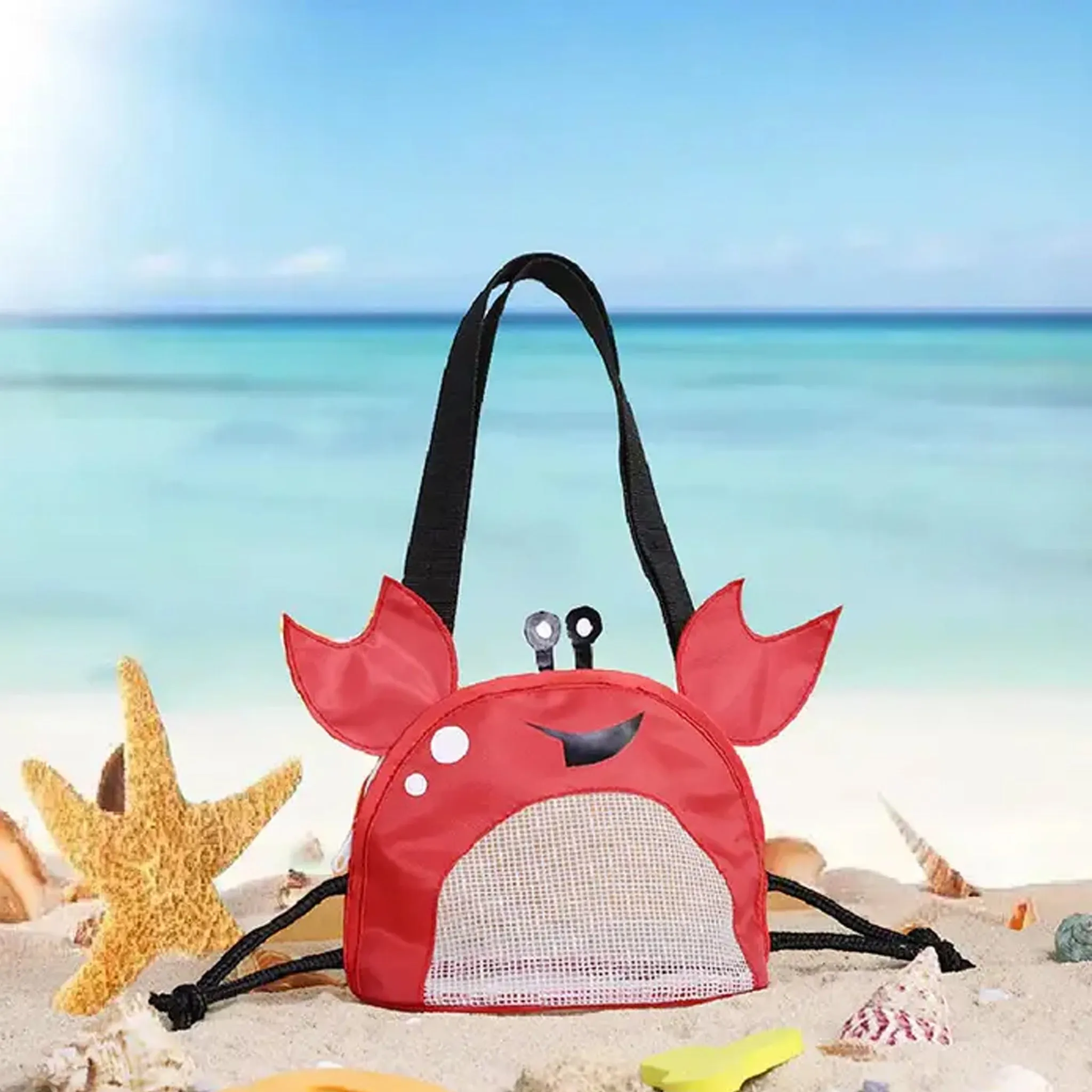 Crab Beach Bag - Assorted Colors