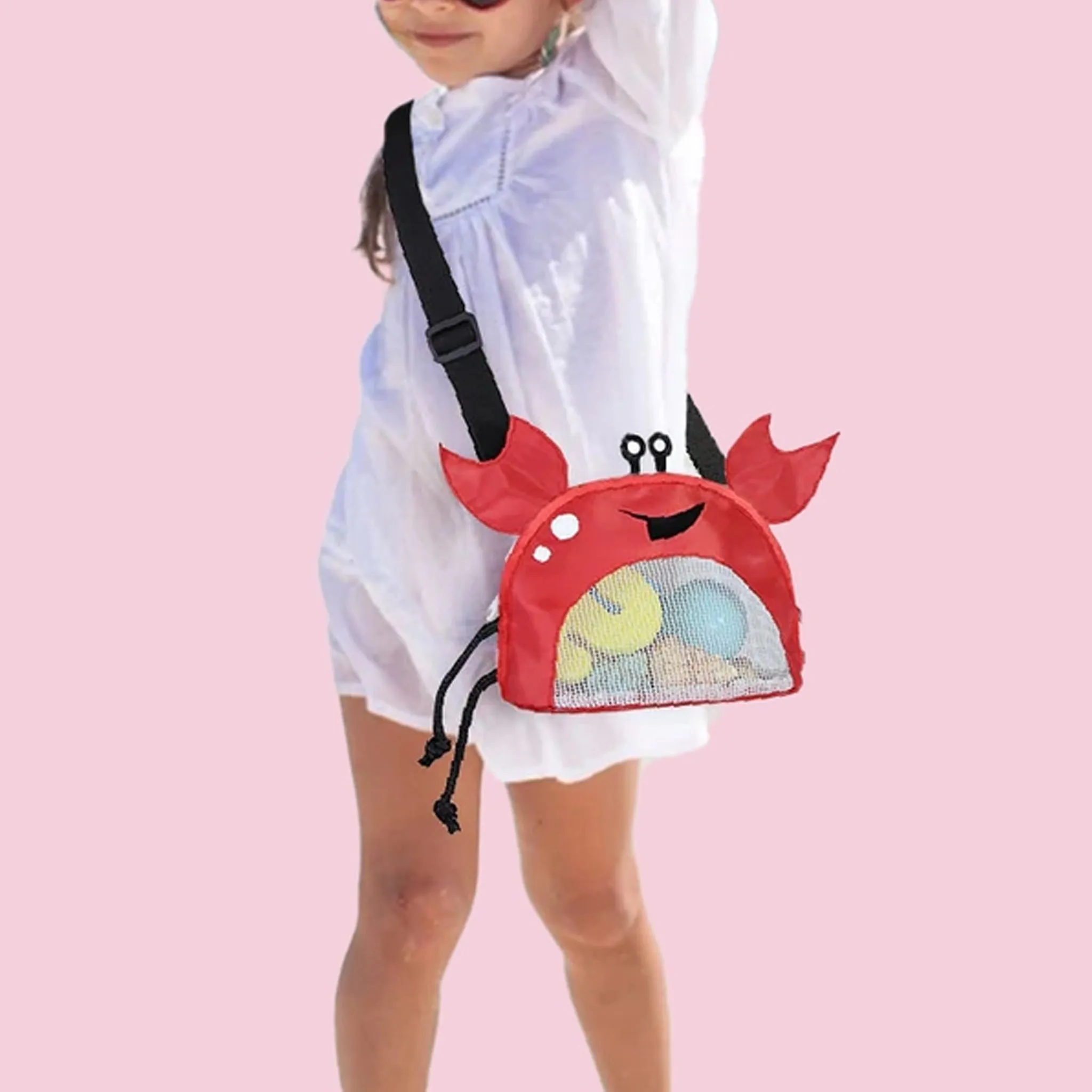 Crab Beach Bag - Assorted Colors