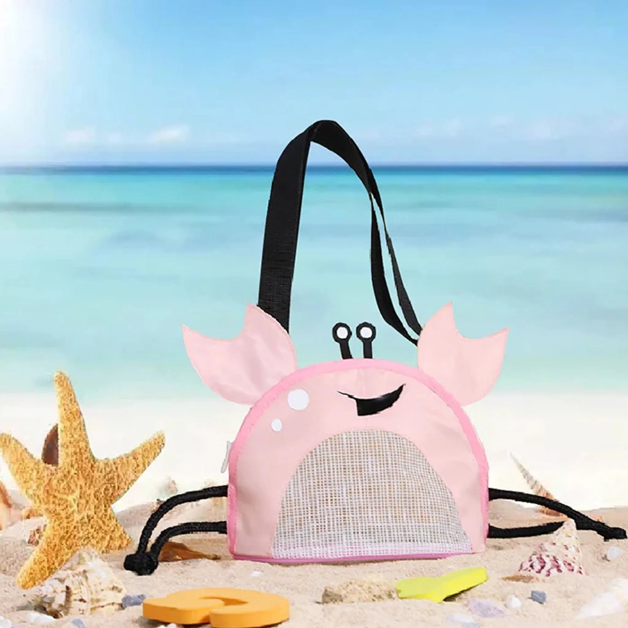 Crab Beach Bag - Assorted Colors