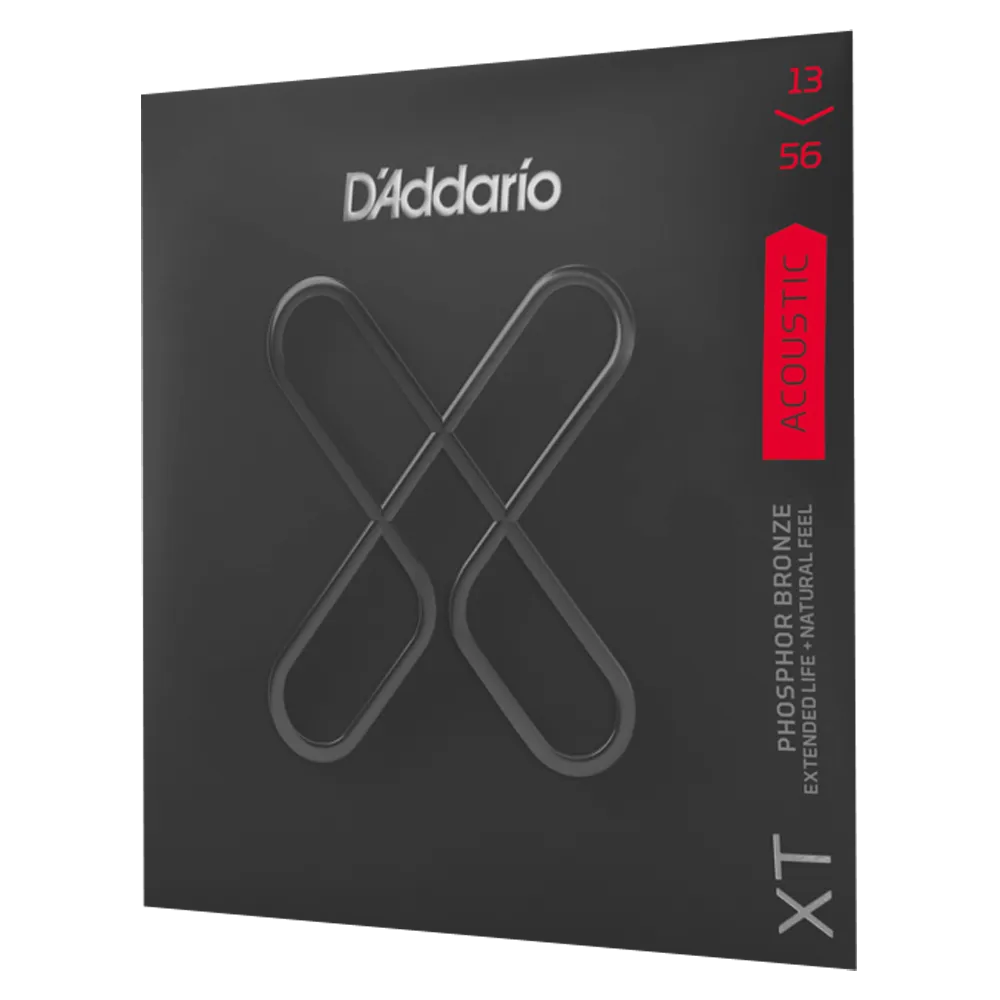 D'Addario XT Acoustic Phosphor Bronze, Medium, 13-56, XTAPB1356