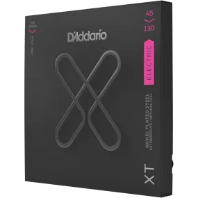 D'Addario XTB45130 XT Regular Light, 5-String Bass Nickel Plated, 45-130