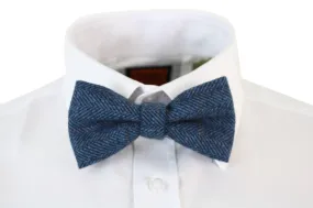 Dion - Men's Tweed Herringbone Textured Marc Darcy Bow Ties