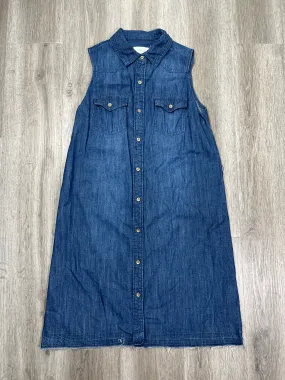 Dress Casual Short By Universal Thread In Blue Denim, Size: S