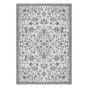 GARVEE 9x12 Rug for Living Room Washable Rugs Boho Rug for Bedroom Vintage Rug Non Slip Carpet Floral Throw Rugs Large Area Rug Stain Resistant Office Rug Classroom Rug 9'x12' Multi