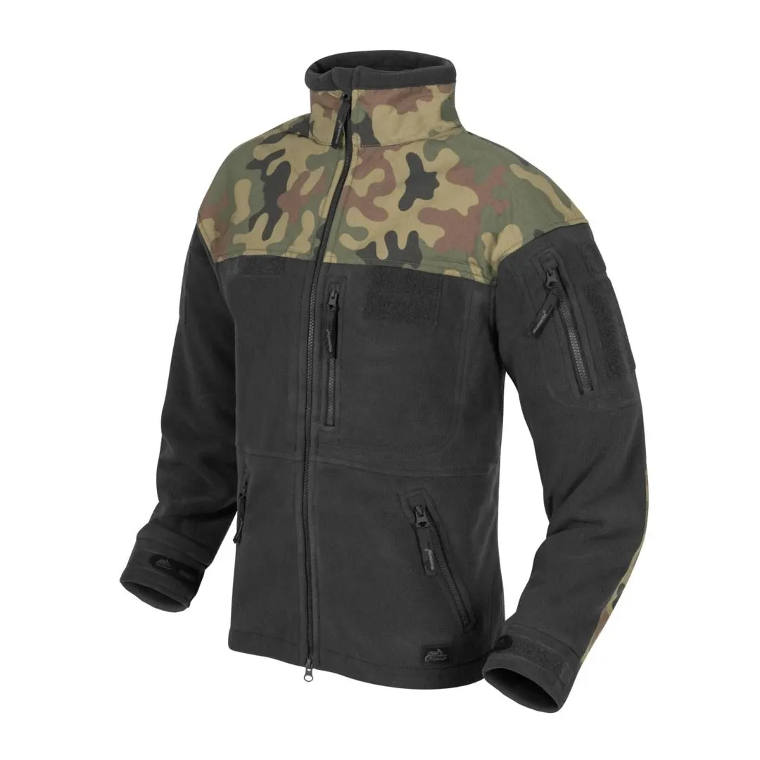 Helikon Infantry Duty Fleece Men's Hunting Jacket Zipped Pockets