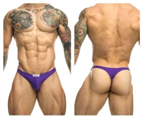 JUSTIN SIMON XSJ03 Classic Thongs Color Purple