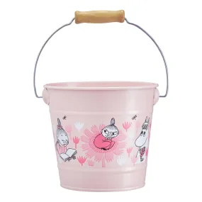 Moomin Bucket In The Garden Girls Pink 2L