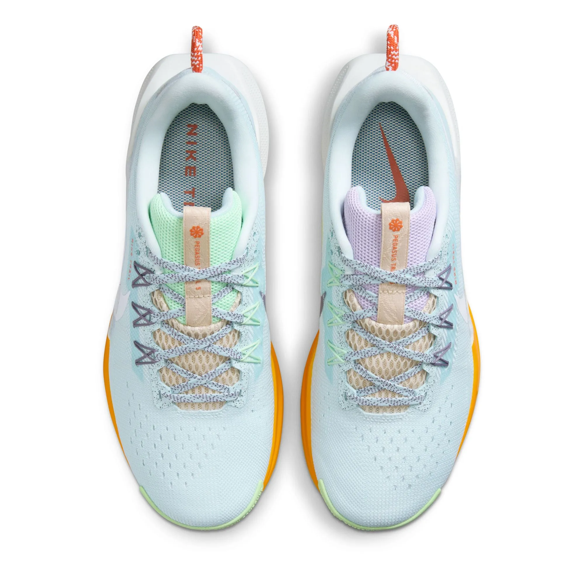 Nike Reactx Pegasus Trail 5 (B Width) - Glacier Blue/White-Daybreak (Womens)