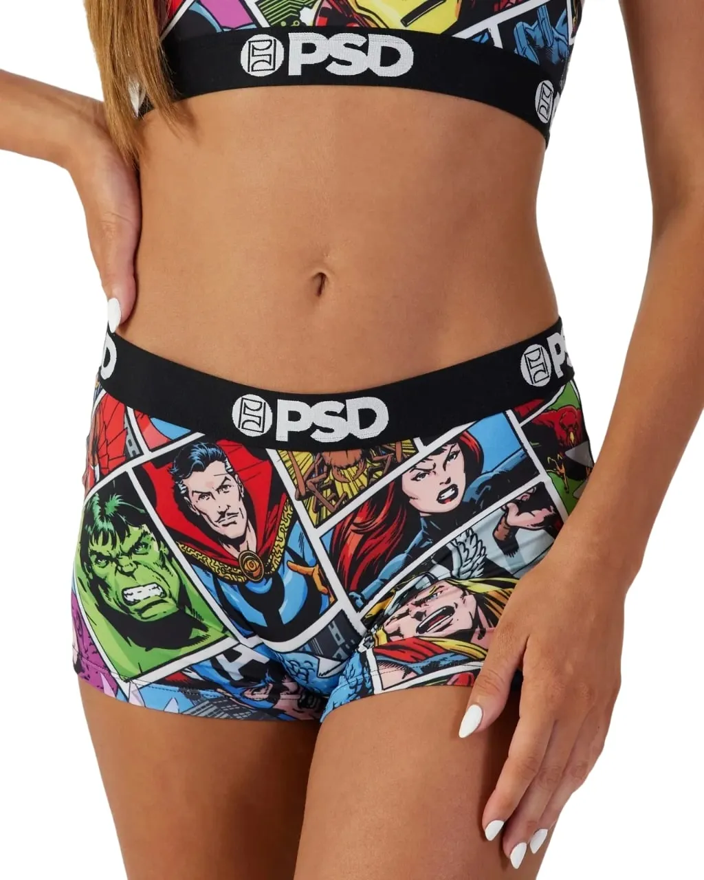 PSD Women's Marvel Comics Boy Shorts