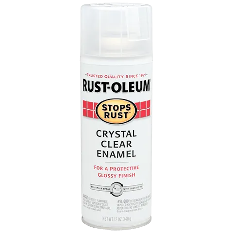 Rust-Oleum Clear Enamel Crystal Clear