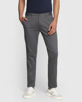 Slim Fit B-91 Casual Charcoal Textured Khakis - Bob