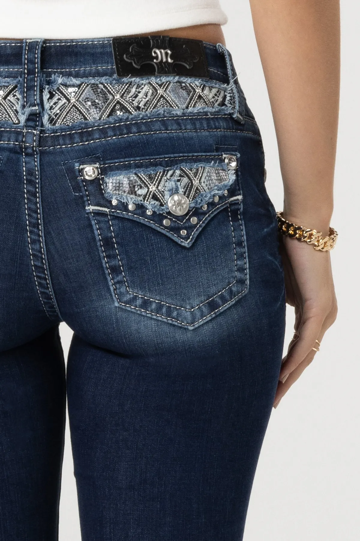 Sophia Glitz Bootcut Jeans