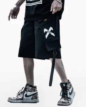 Techwear X-Man Cargo Streetwear Shorts