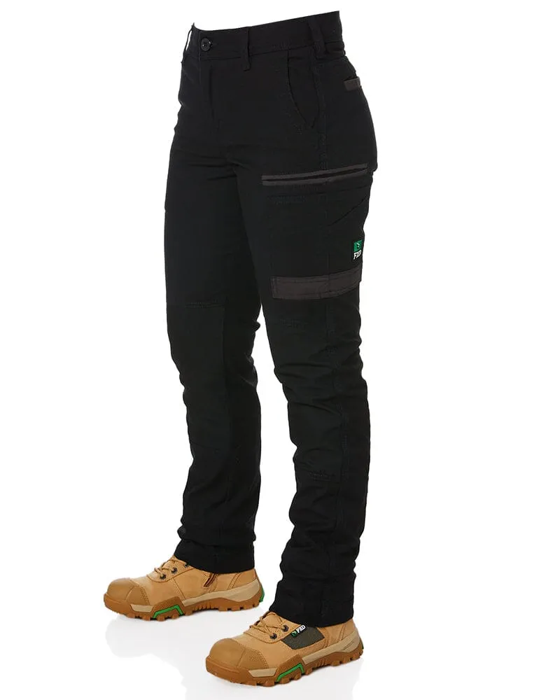 Tradies WP-3W Womens Stretch Work Pants Value Pack - Black