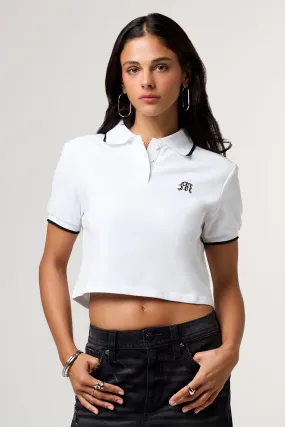 Waldorf Cropped Polo Shirt