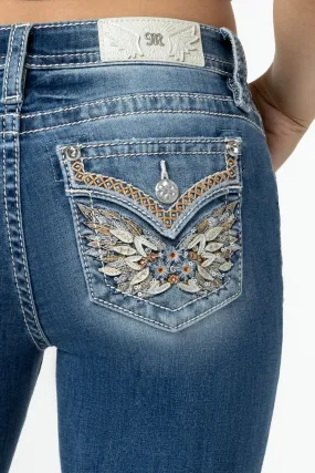 Warm Wings Bootcut Jeans